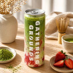 Strawberry Matcha Latte