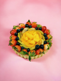 Fresh Mixed Fruit Tart, Medium 7"