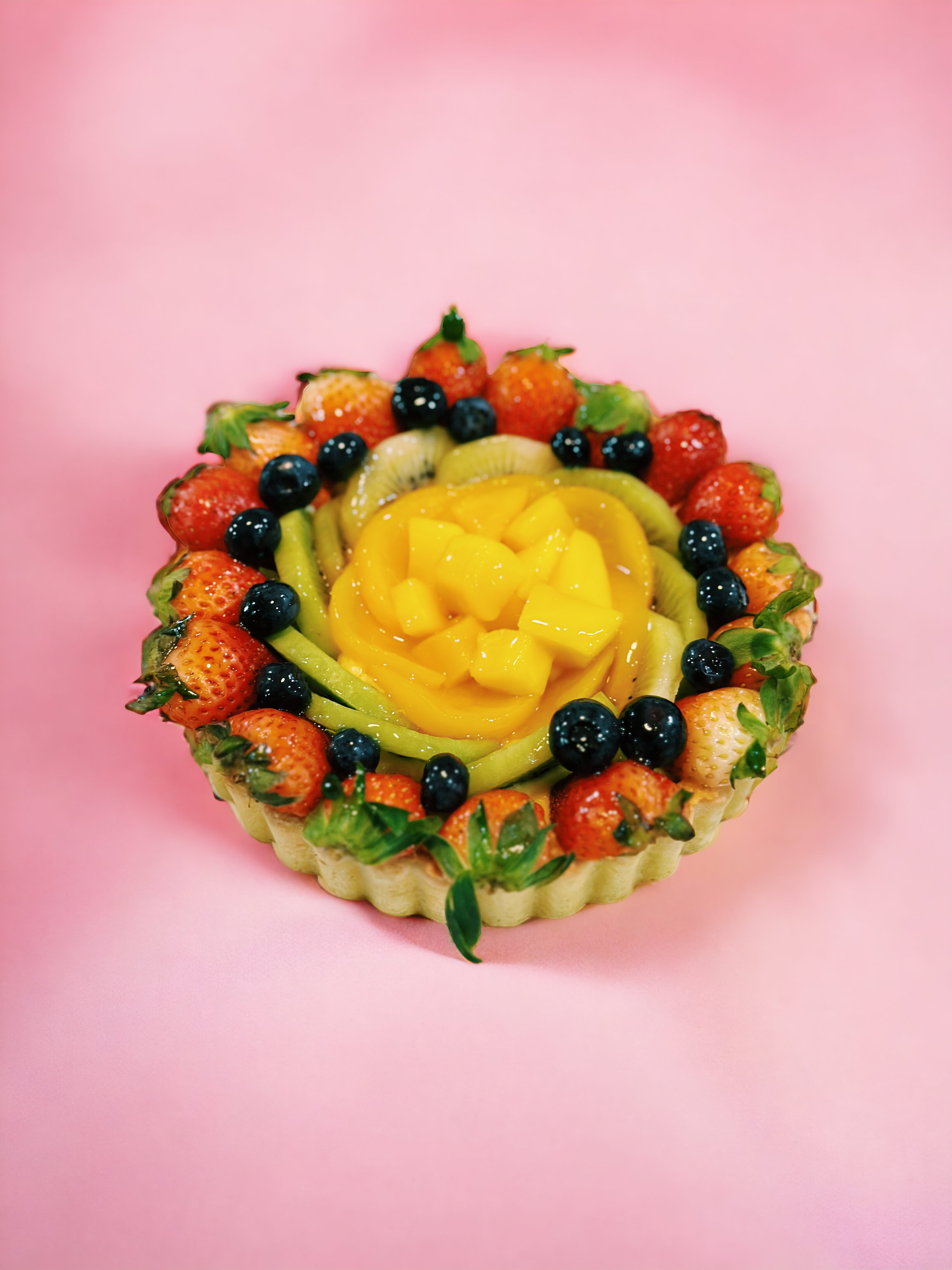 Fresh Mixed Fruit Tart, Medium 7"_2