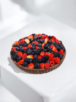 Mixed Berries Chocolate Tart, Large 10"