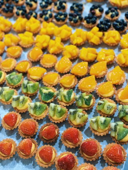 Fresh Mixed Fruit Tart, Minis