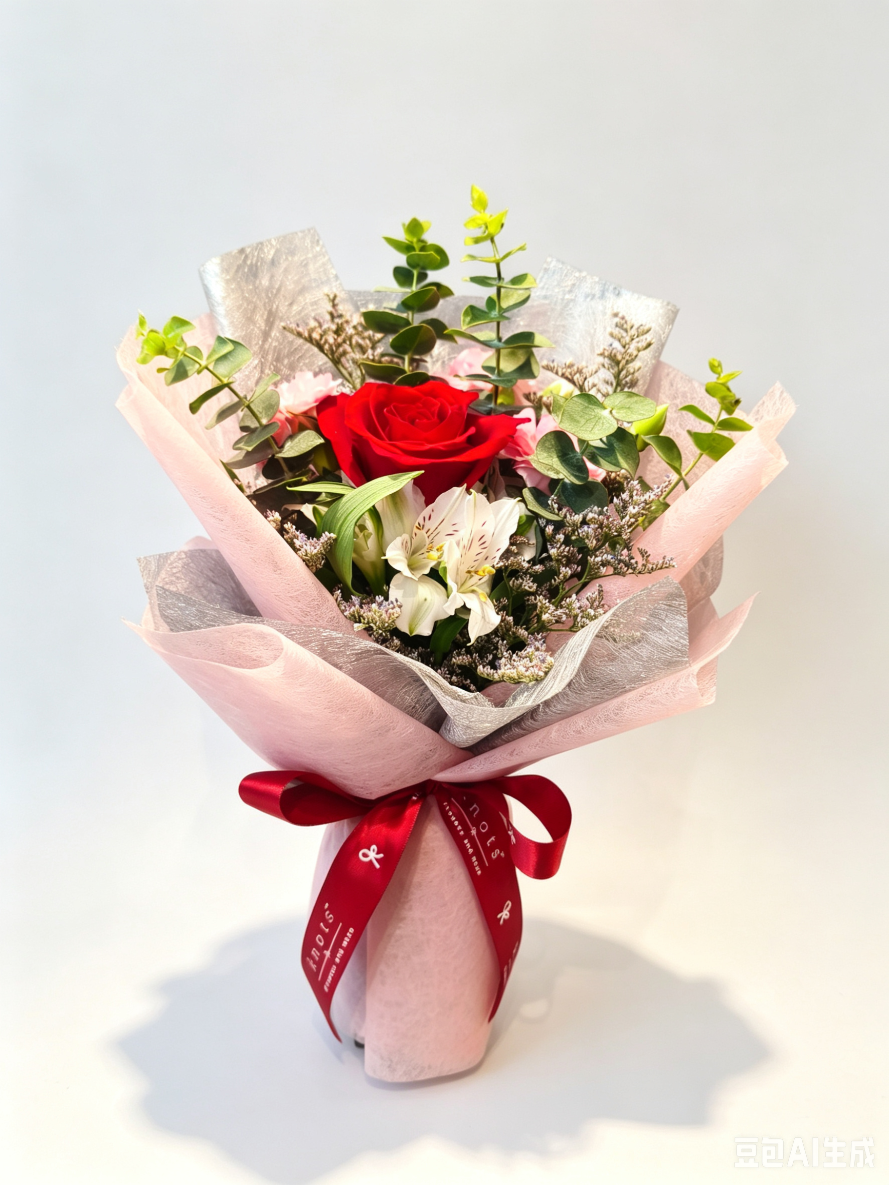 GrabMart Flower Bouquet Red Rose 1 stalk -_0