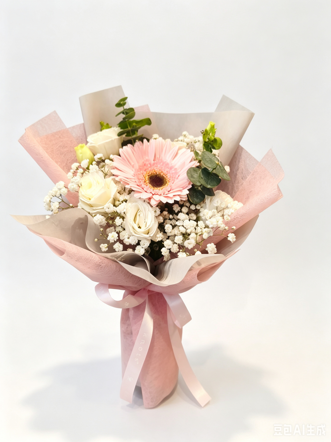 GrabMart Flower Bouquet Pink Gerbera 1 stalk -