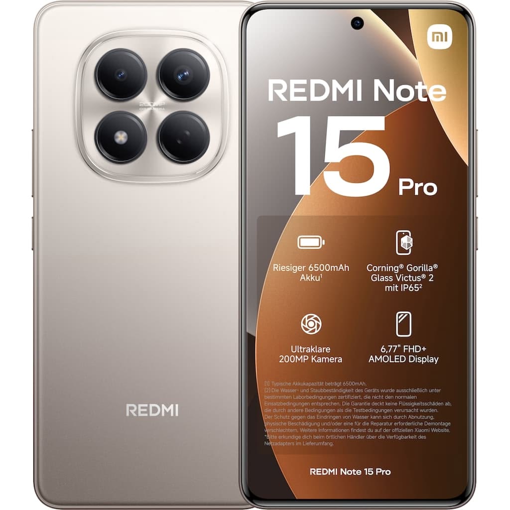 Redmi Note 15 Pro 4G - 256 Go - 8 Go RAM - Nouveauté _0