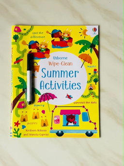 Wipe And Clean Activity Books