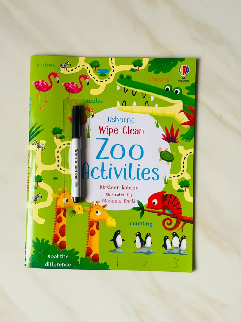 Wipe And Clean Activity Books_1