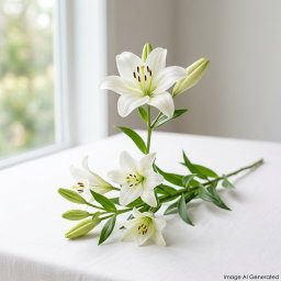 (Loose Stalk) Lily Spray (2-6 flower)