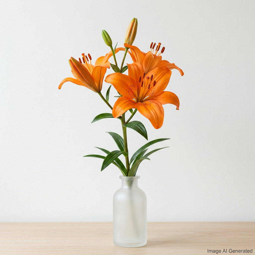 (Loose Stalk) Lily Spray (2-6 flower)_3