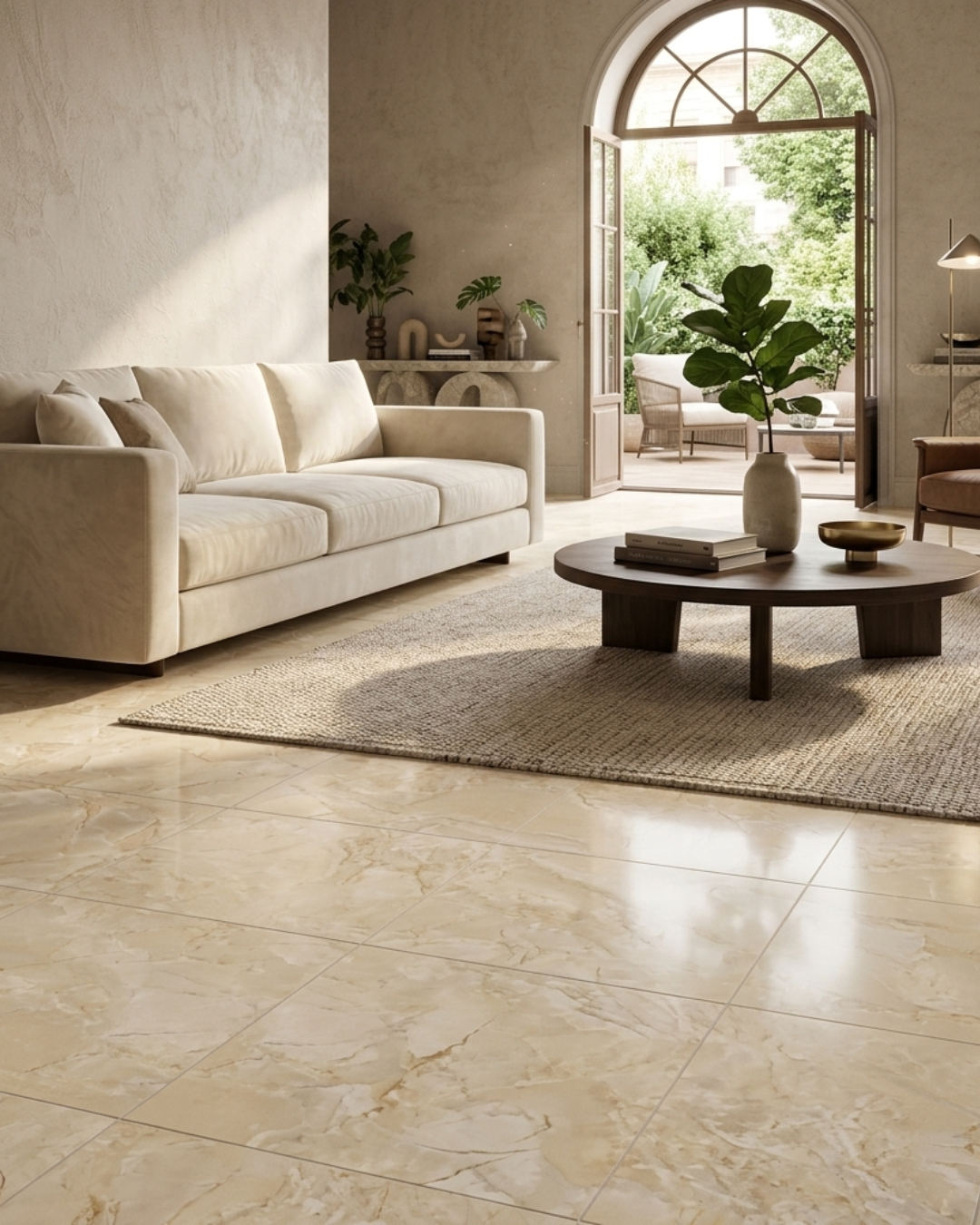 600 x 600 Inside Floor Tiles (Kitchen/Bedroom/Lounge)