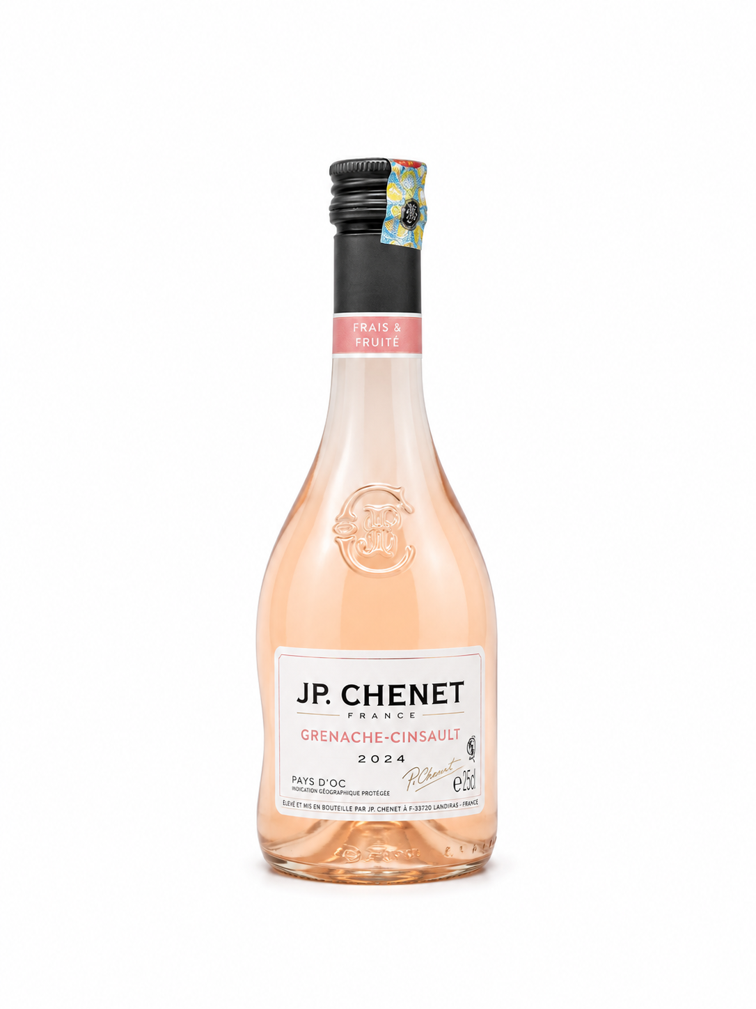 J.P CHENET GRENACHE CINSAULT ROSE 25CL*PC/EMB:6_0