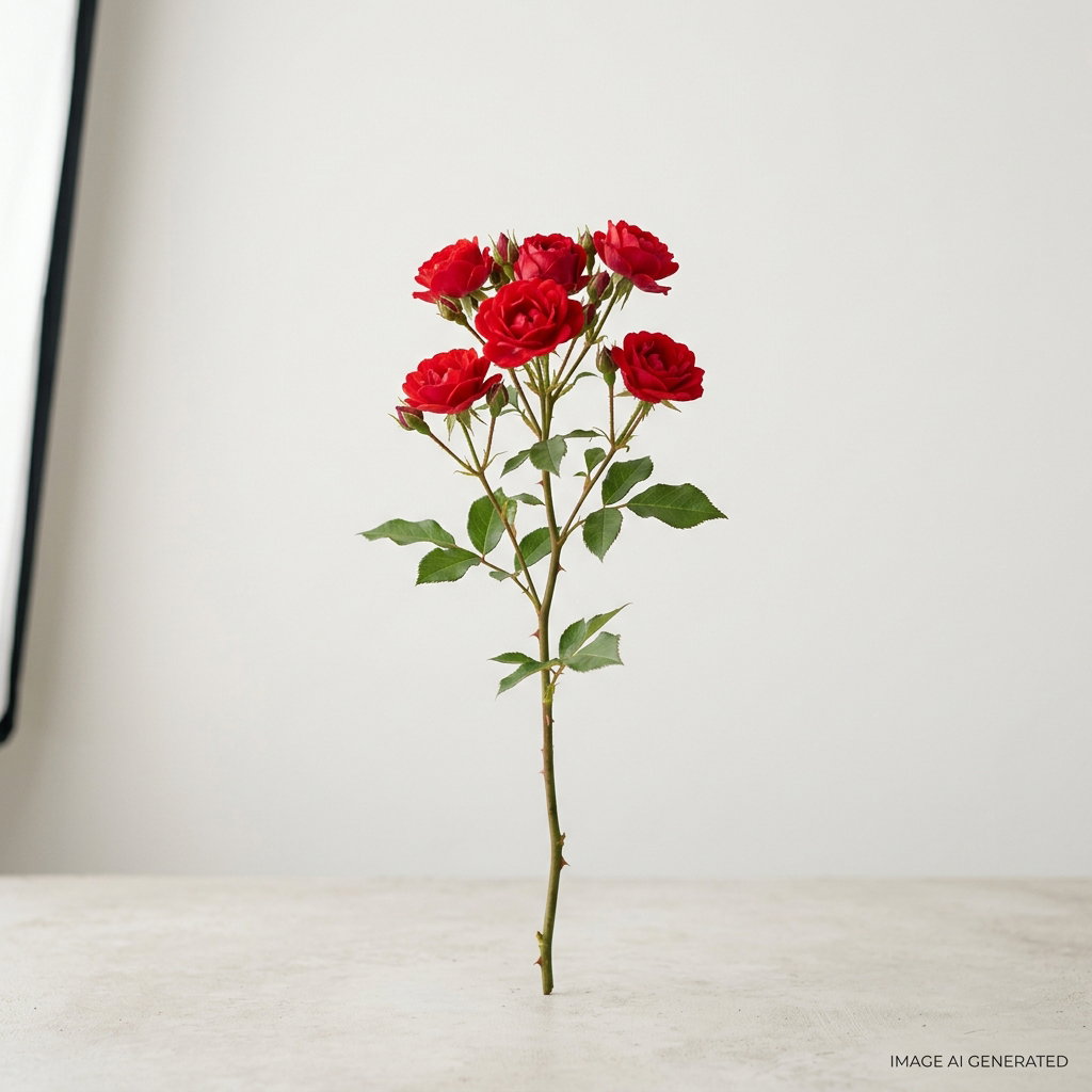 (Loose Stalk) Roses Spray_1