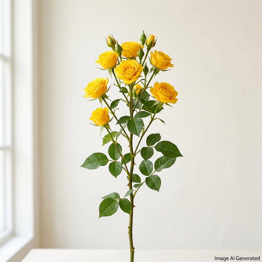 (Loose Stalk) Roses Spray_6