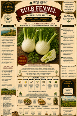 BULB FENNEL FLORENCE x 20 seeds 