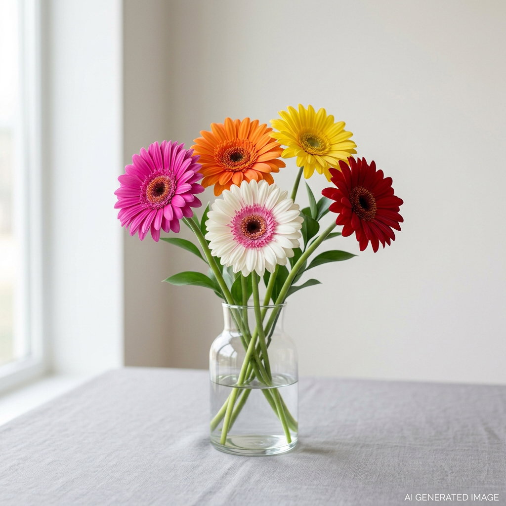 (Loose Stalk) Gerbera
