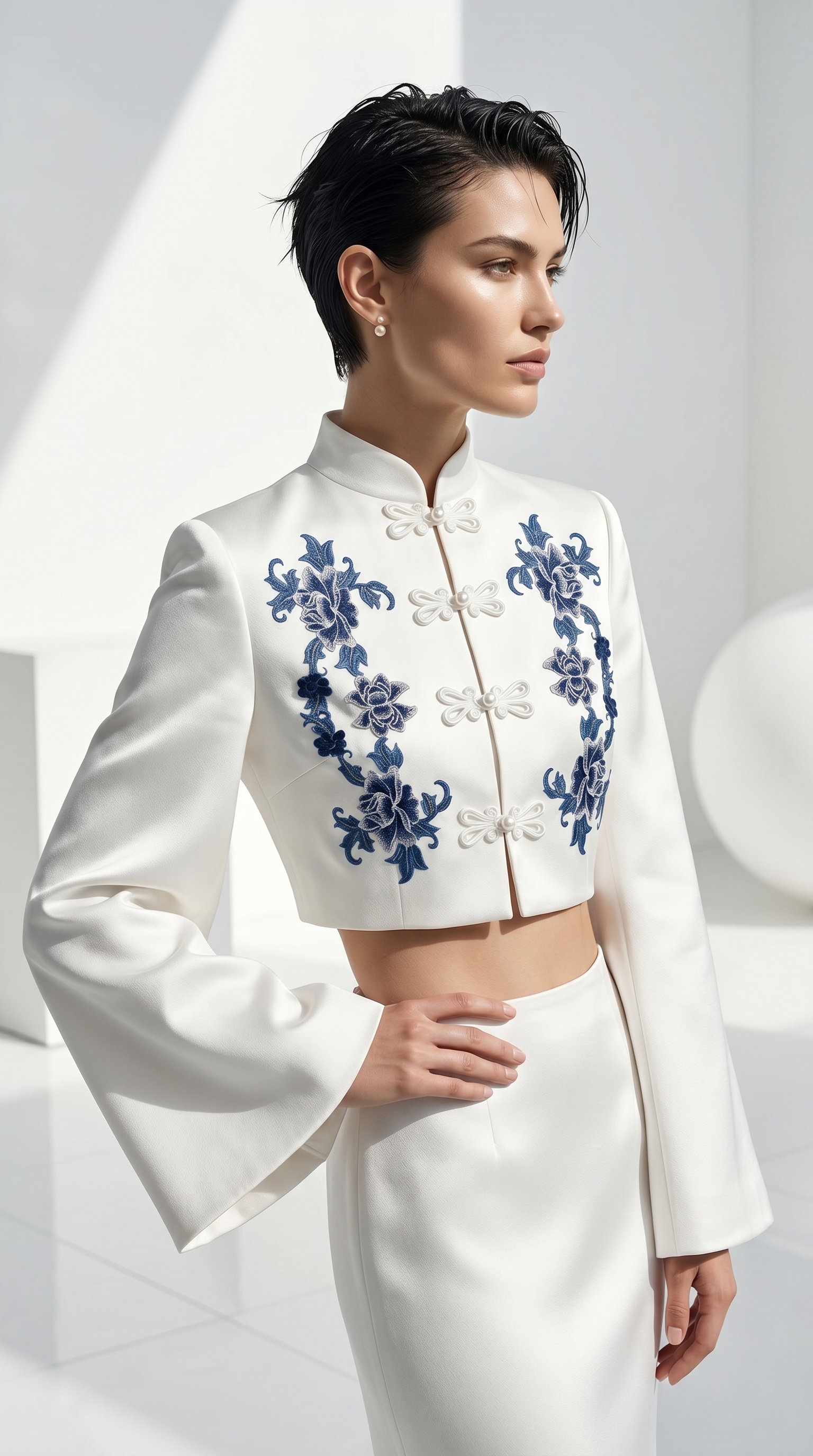 The Porcelain Cheongsam Jacket _3
