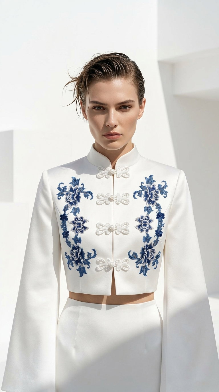 The Porcelain Cheongsam Jacket _5