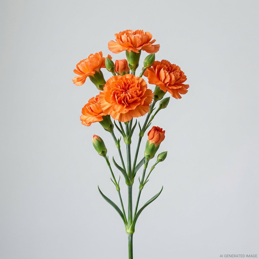 (Loose Stalk) Carnation Spray (多头康乃馨)_3