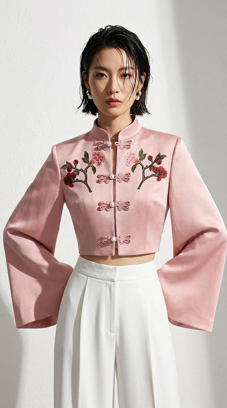 The Pomegranate Cheongsam Jacket_6