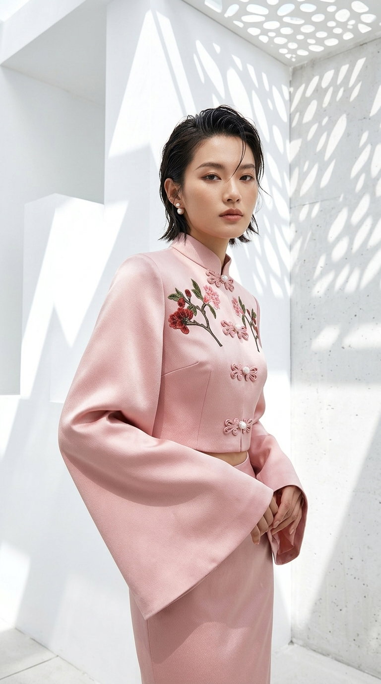 The Pomegranate Cheongsam Jacket_1