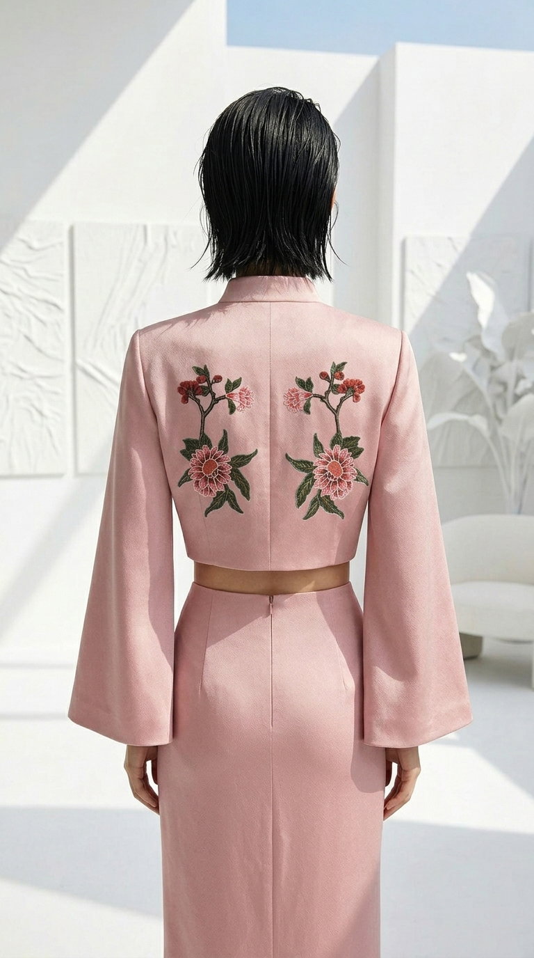 The Pomegranate Cheongsam Jacket_5