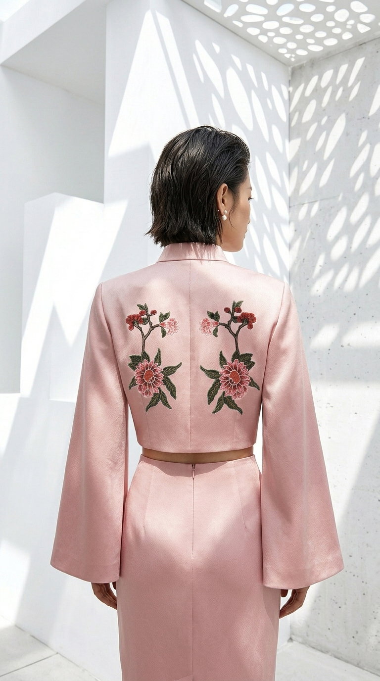 The Pomegranate Cheongsam Jacket_3
