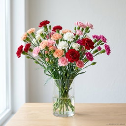 (Loose Stalk) Carnation Spray (多头康乃馨)