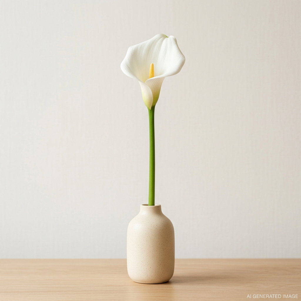 (Loose Stalk) Calla Lily (White)