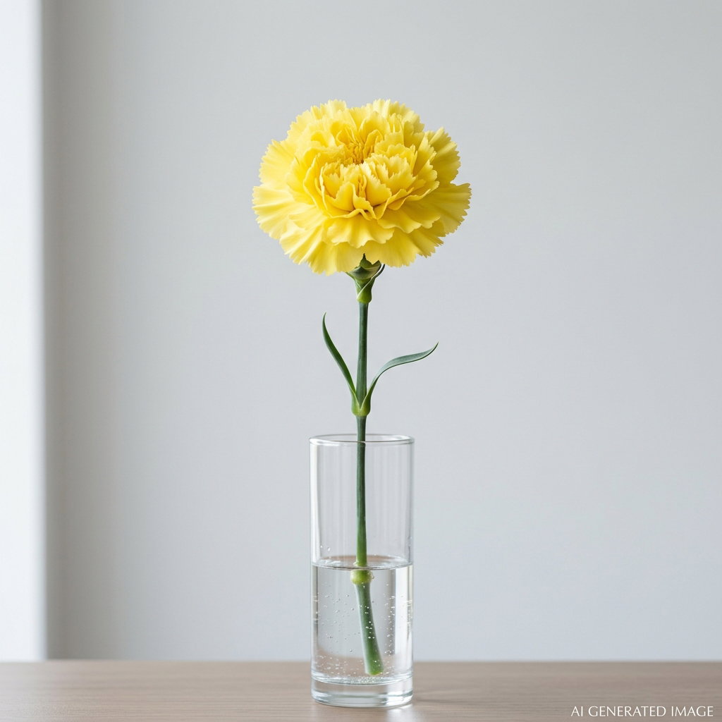 (Loose Stalk) Carnation Head_4
