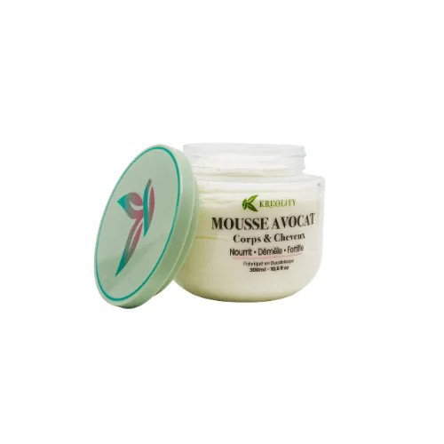 Crème nourrissante et démêlante - Mousse Avocat / KREOLITY_1
