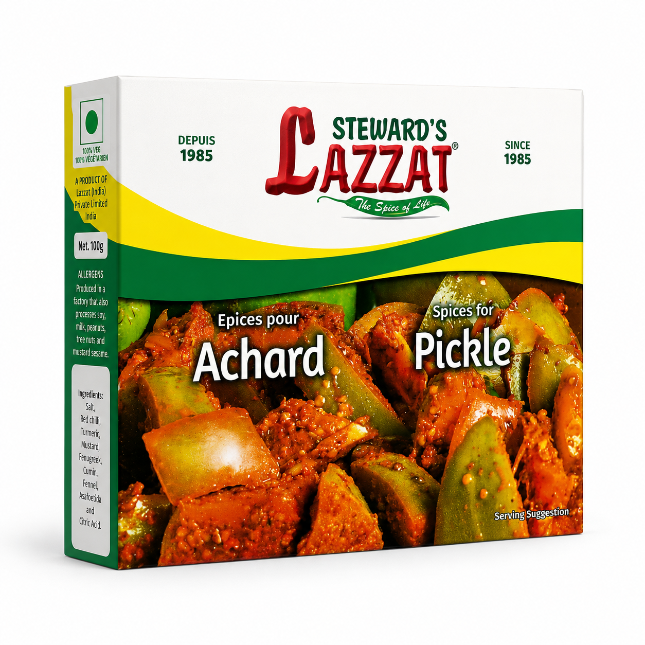 Lazzat Achard Pickle Mix 50g_0