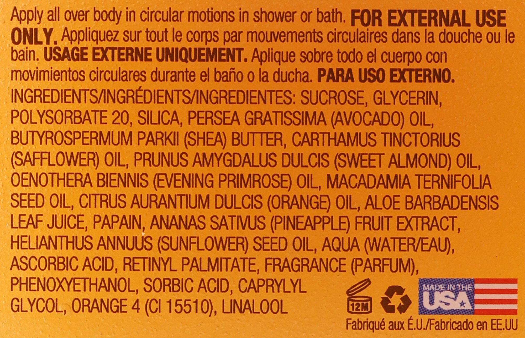 Gommage pour corps Papaya Paradise / TREE HUT_2