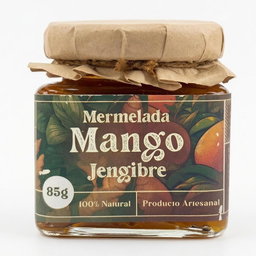 Mermelada Mango con Citrico y Jengibre (85g)