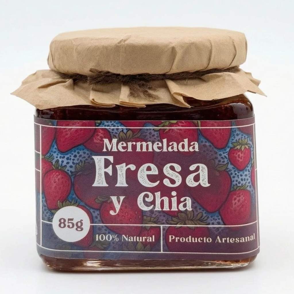 Mermelada de Fresa con Chía (85 g)_0
