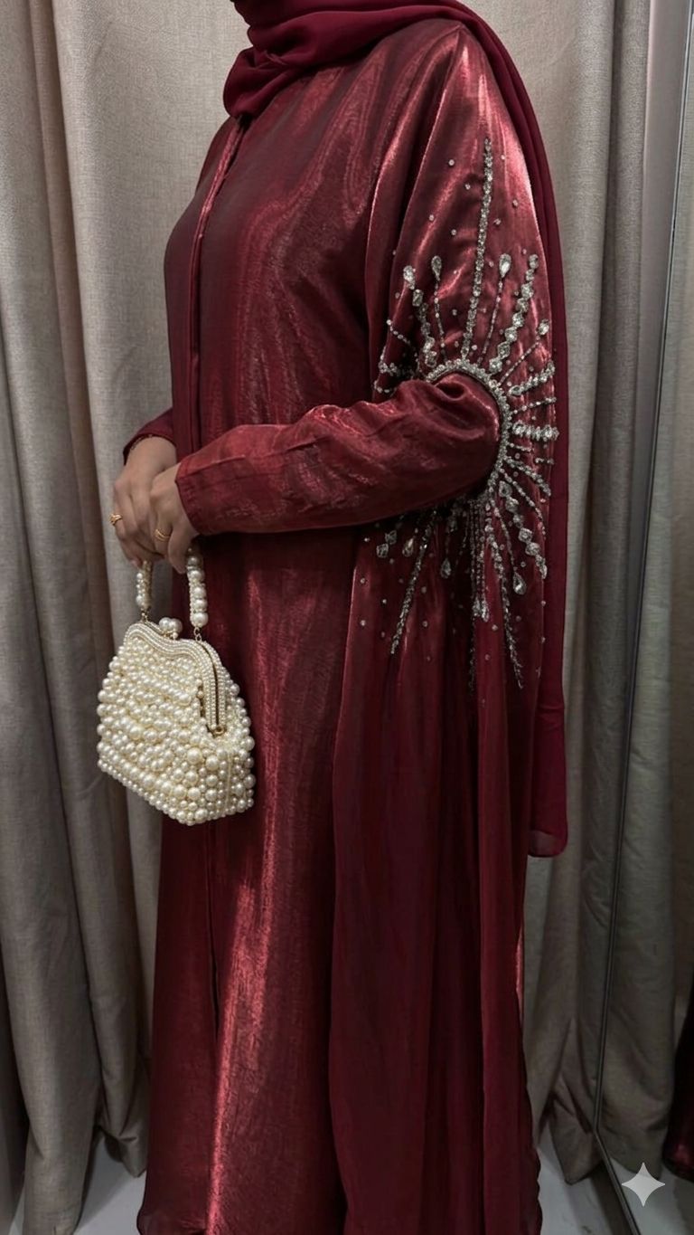 ORGANZA KHALEEJI ABAYA
