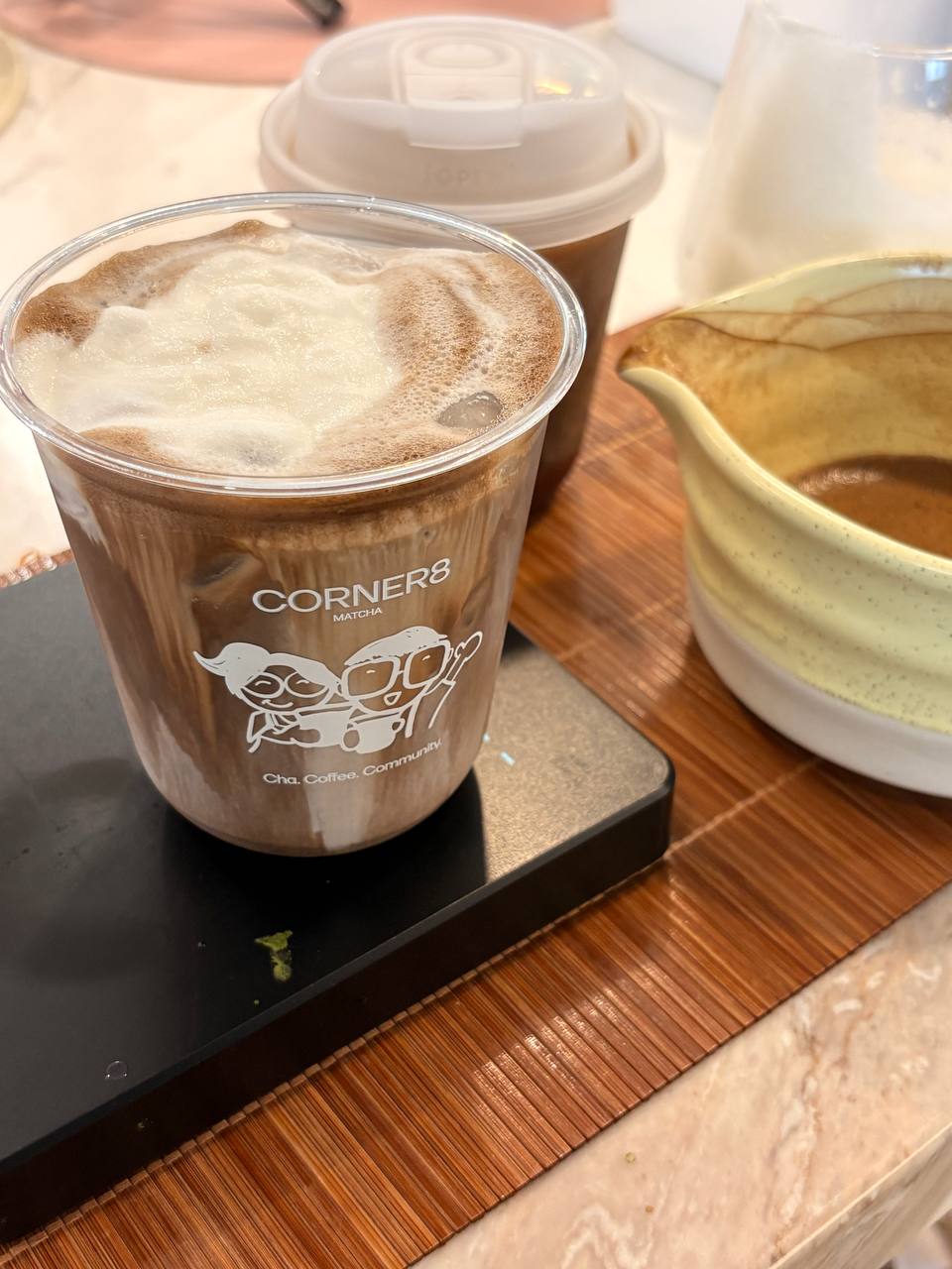 French Vanilla Hojicha (Iced)