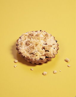 Peach/Apple Crumble Tart