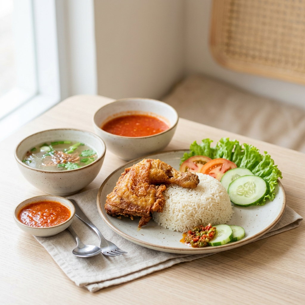 pakej set untuk kenduri B nasi ayam saiz biasa