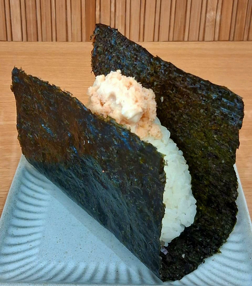 Salmon Flake Onigiri