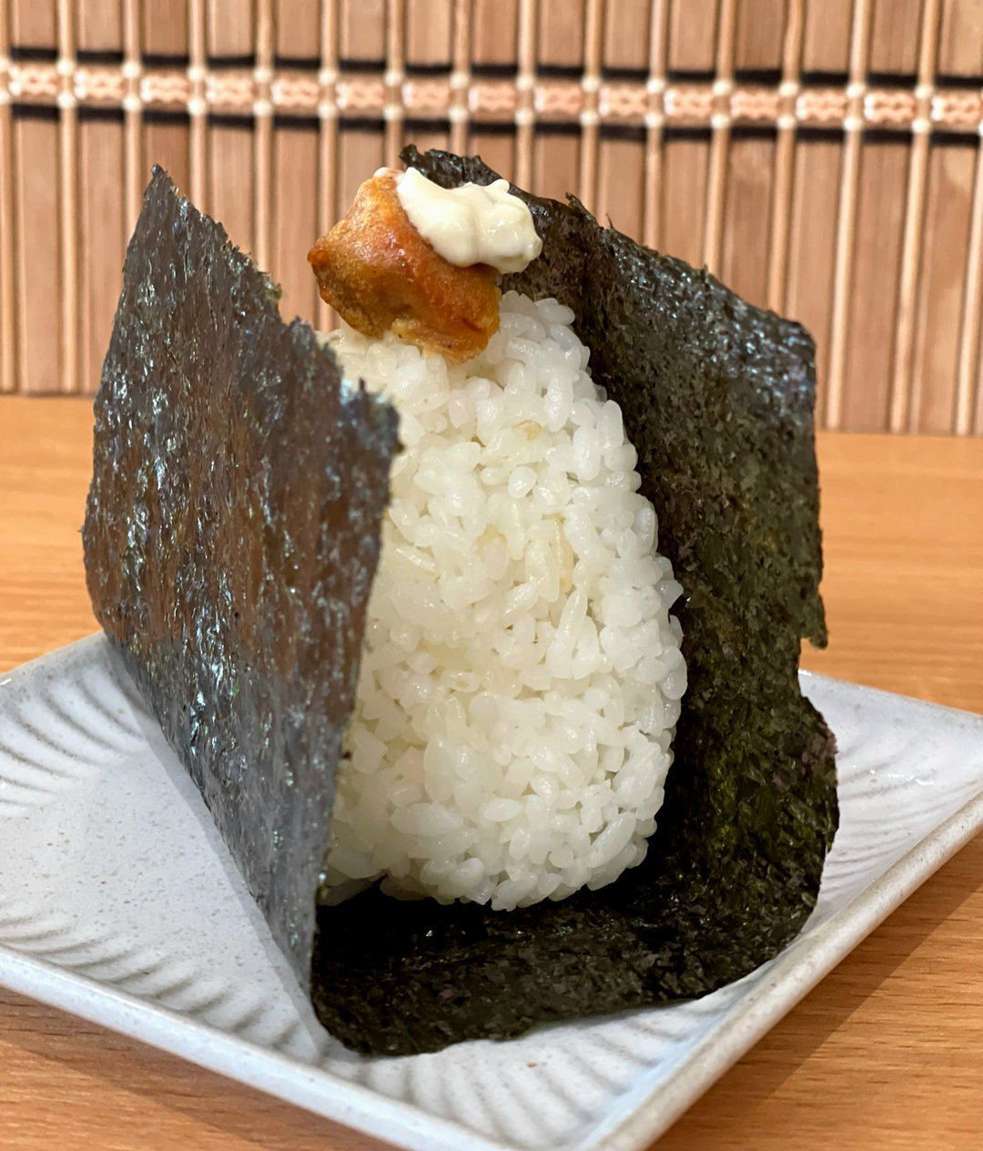 Fried Chicken Onigiri