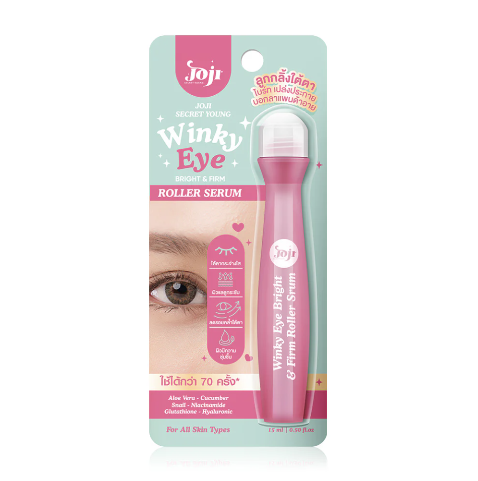 JOJI Secret Young - Winky Eye Roller Serum 15ml | Wholesale Facial Skincare Singapore