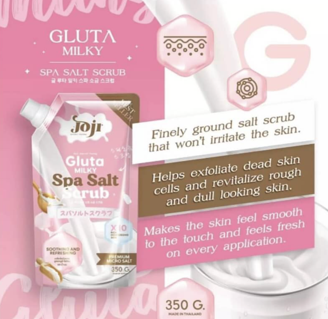 JOJI Secret Young - Spa Salt Scrub 350g (Gluta Milky) | Wholesale Bath & Body Care Singapore