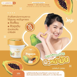 JOJI Secret Young - Spa Facial Scrub 100g (Papaya) | Wholesale Facial Skincare Singapore