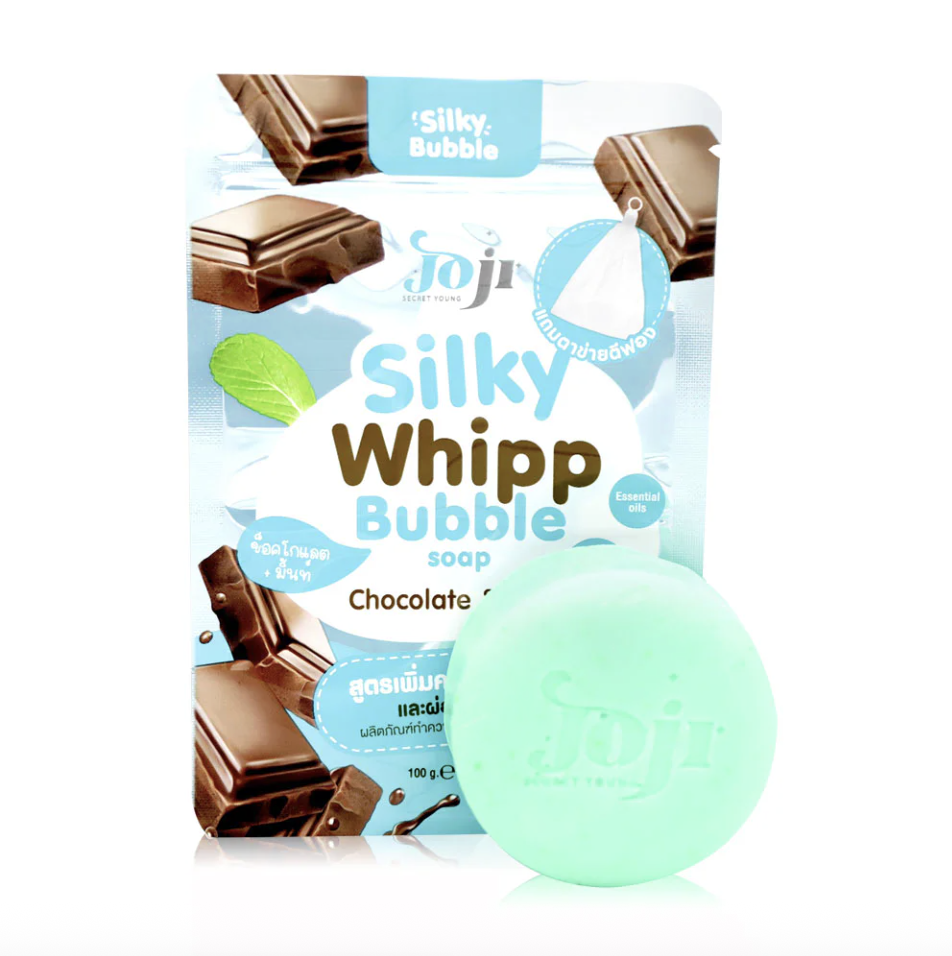JOJI Secret Young - Silky Whipp Bubble Soap 100g (Chocolate & Mint) | Wholesale Bath & Body Care Singapore