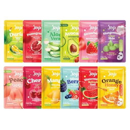 JOJI Secret Young - Fruity Essence Mask 30g Box of 10 (Watermelon) | Wholesale Facial Skincare Singapore