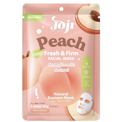 JOJI Secret Young - Fruity Essence Mask 30g Box of 10 (Peach) | Wholesale Facial Skincare Singapore