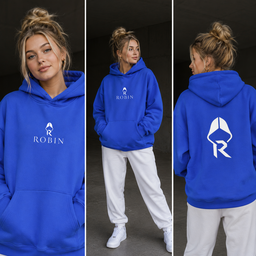 Robin Brand Oversize Fleeced Hoodie (Other Colors)