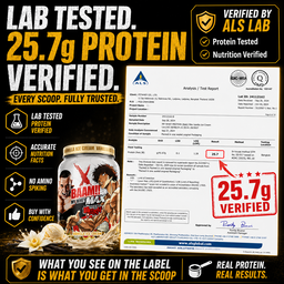 BAAM!!™ My Whey MAX Whey Protein (10lbs / 4.5kg) | 25g High-Quality Whey Protein • Lab-Tested • Low Sugar • Muscle Recovery • Limited Edition Delicious Flavors