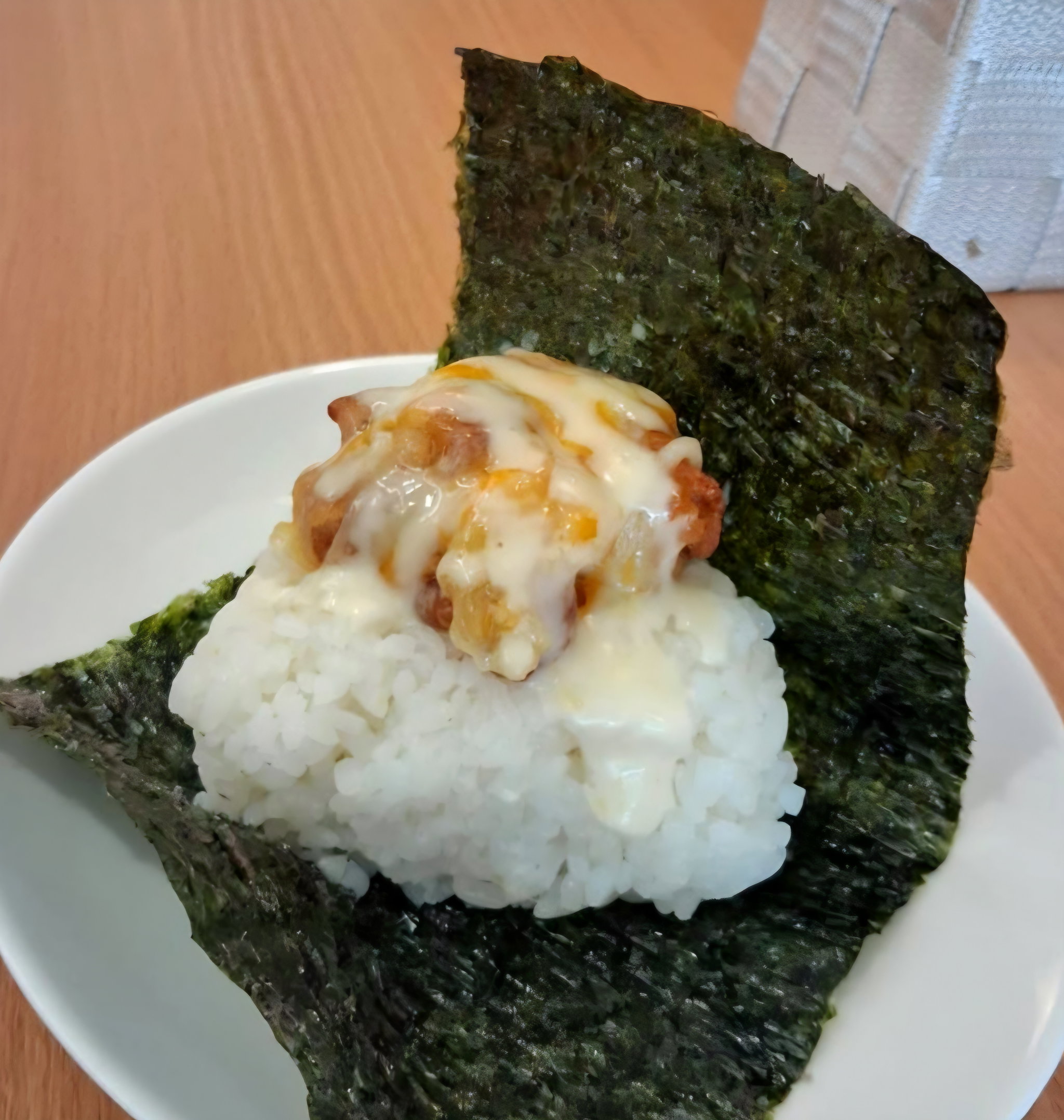 Fried Chicken Cheese Onigiri_0