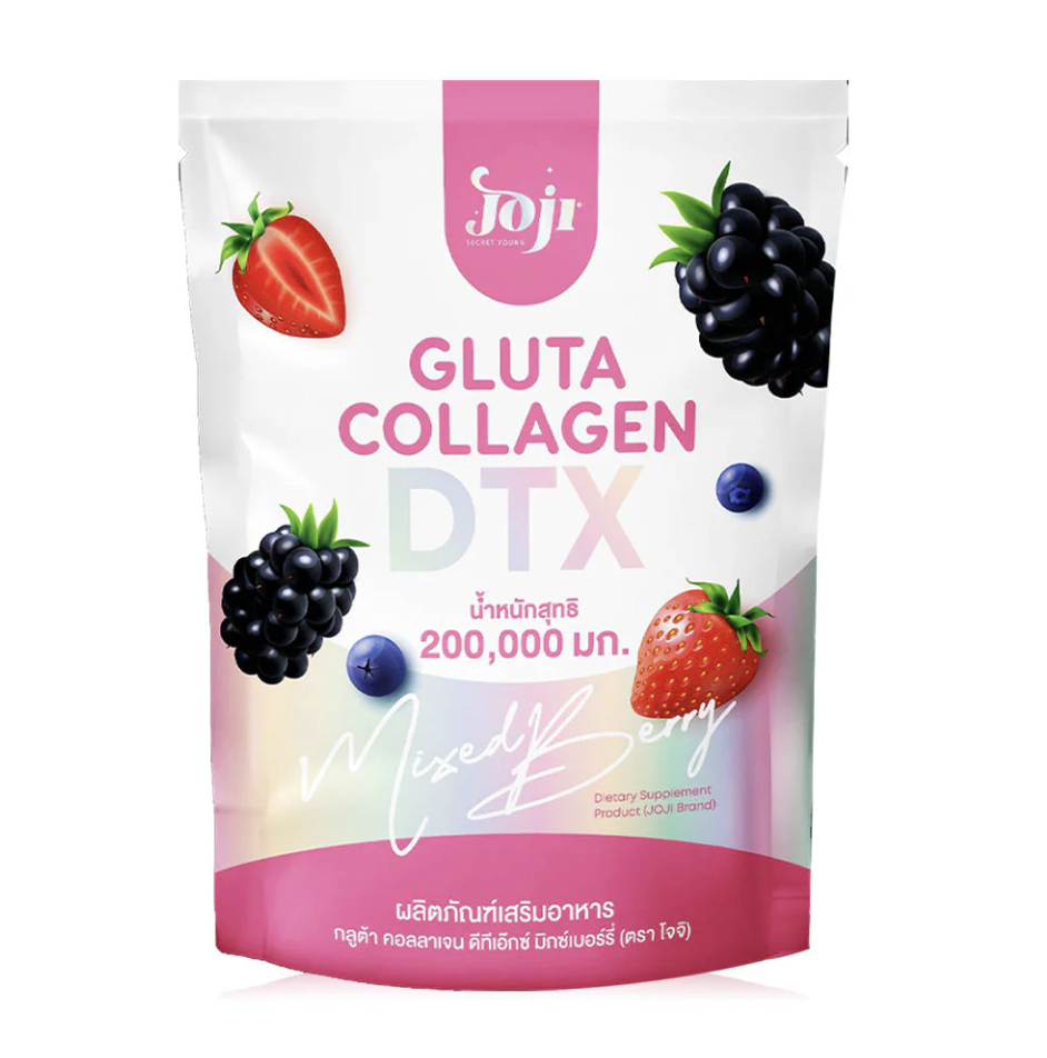 JOJI Secret Young - DTX Gluta Collagen Mixed Berry 10 Sachets x 20g | Wholesale Supplement Singapore_0