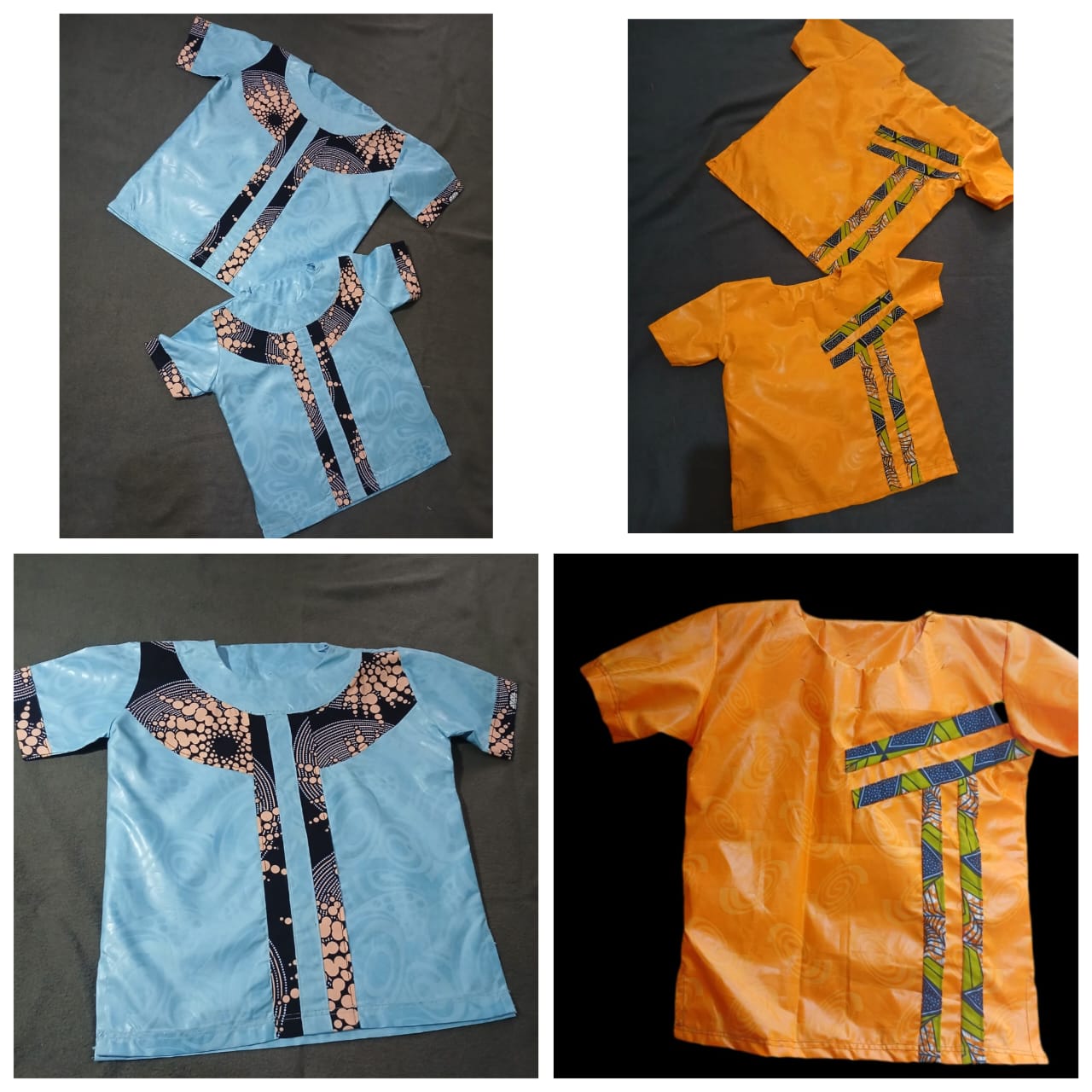 Kids t-shirt (kitenge) (Copy)_0